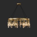 Loft Industry Modern - Crystal Peak Chandelier